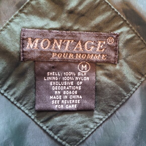 Silk Baseball Jacket - Vintage - Picture 7 of 8